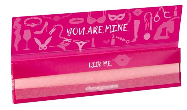 Choosypapers King Size Slim Zigarettenpapier 50 Shades of Pink
